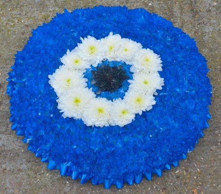 evil eye funeral flowers