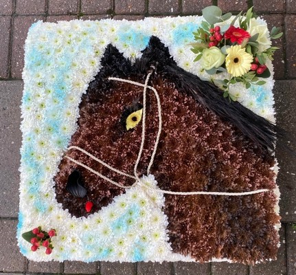 funeral flowers horse Croydon