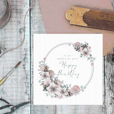 Large Greetings Craft Card