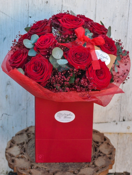 Classis Large ROSES bouquet perfect romantic gift available for same day delivery in CR arranged by local florist in East Croydon
