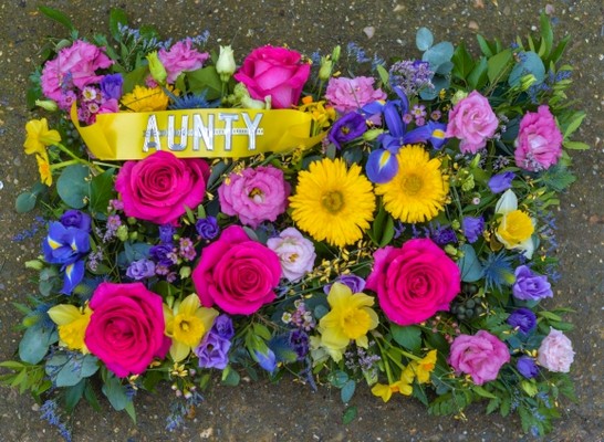 florist choice mixed flowers pillow by Croydon Blooms Florist