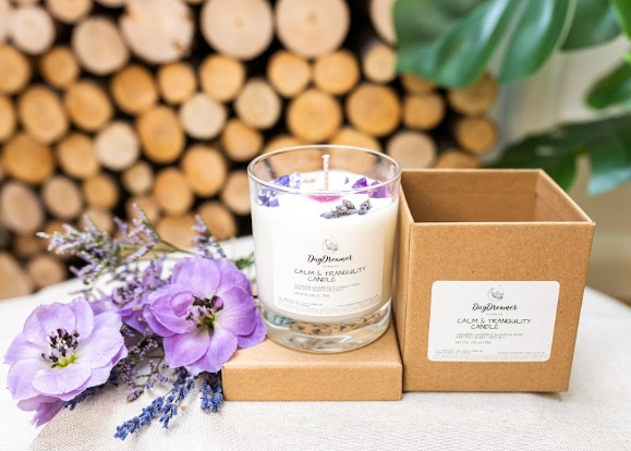 Calm and Tranquility Soy Candle