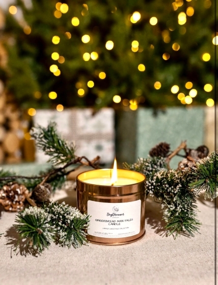 Gingerbread Man's Tales Candle